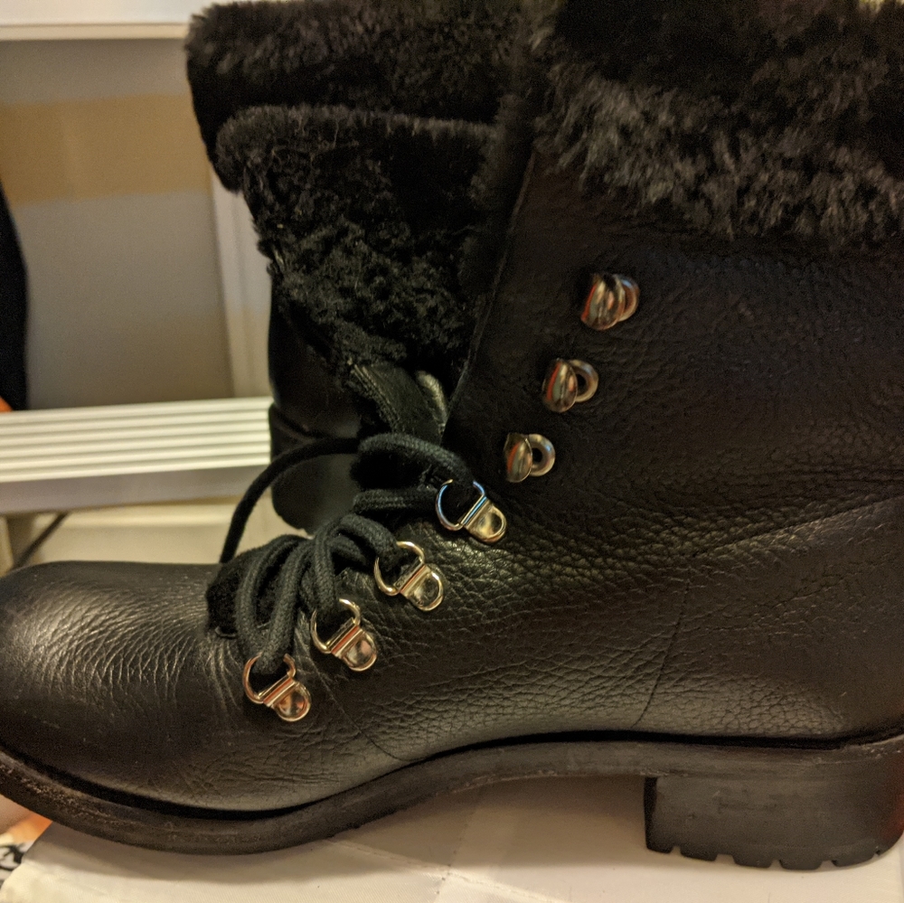 Italian leather boots